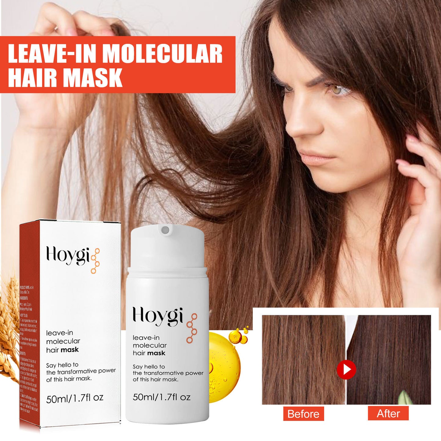 Wash-free Hair Care Mask